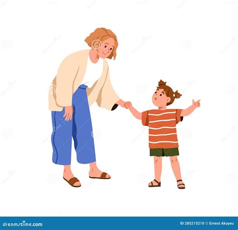 Woman Telling Adult Son She's a 'First.